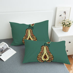 Pear Teal SWZT0744 Pillowcase