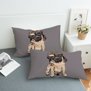 Tough Pug SWZT0755 Pillowcase