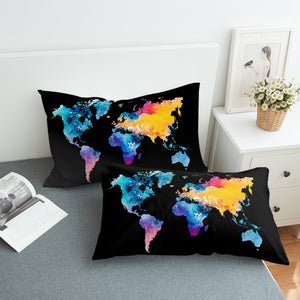 World Map SWZT0764 Pillowcase