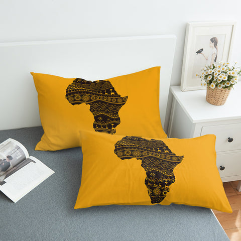 Image of Africa Continent SWZT0831 Pillowcase