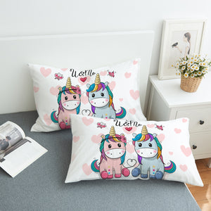 You & Me Unicorns SWZT0845 Pillowcase