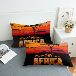 Africa Sunset SWZT0852 Pillowcase