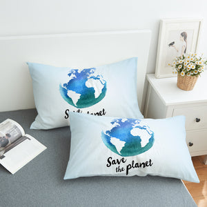 Save The Planet SWZT0854 Pillowcase