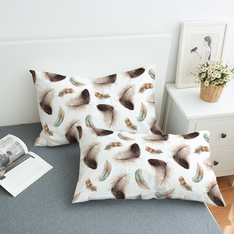 Image of Feathers SWZT0862 Pillowcase