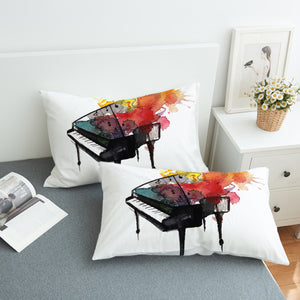 Fiery Piano SWZT0988 Pillowcase