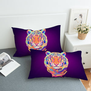 Neon Tiger SWZT0996 Pillowcase