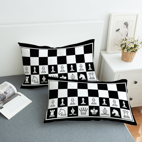 Image of Checked Board SWZT1104 Pillowcase