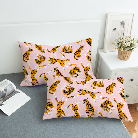 Image of Tiger Patterns SWZT1172 Pillowcase