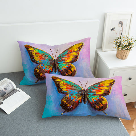 Image of Colored Butterfly SWZT1181 Pillowcase