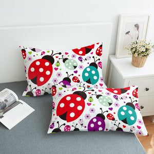 Colorful Ladybug SWZT1186 Pillowcase