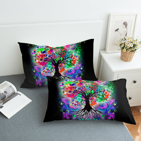 Image of Colorful Tree Of Life SWZT1198 Pillowcase