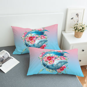 Rosy Whale SWZT1295 Pillowcase