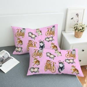 Cat Pattern SWZT1298 Pillowcase