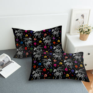 Skelly Unicorns SWZT1367 Pillowcase