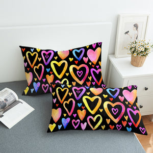 Heart Shapes SWZT1379 Pillowcase