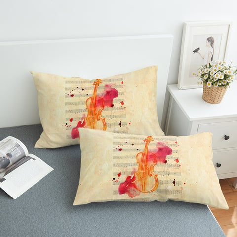 Image of Fiery Violin SWZT1382 Pillowcase