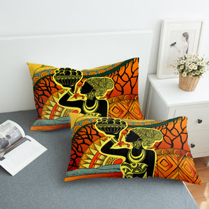 African Lady SWZT1496 Pillowcase