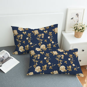 Golden Roses SWZT1504 Pillowcase