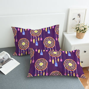 Purplish Dream Catchers SWZT1512 Pillowcase