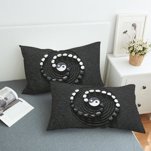 Yin Yang Rocks SWZT1538 Pillowcase