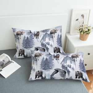 Snow Beasts SWZT1553 Pillowcase