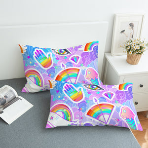 Rainbow Themed SWZT1555 Pillowcase