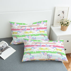 Rainbow Unicorn SWZT1566 Pillowcase