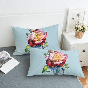 Multicolored Rose SWZT1625 Pillowcase