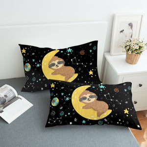 Moon Sloth SWZT1628 Pillowcase