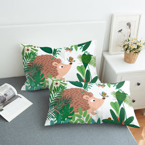 Cute Hedgehog SWZT1630 Pillowcase