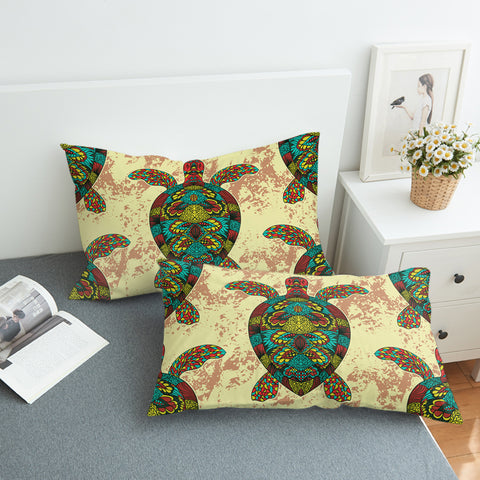 Image of Turtle Patterns SWZT1650 Pillowcase