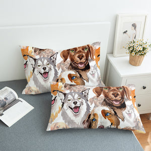 Laughing Pup SWZT1654 Pillowcase