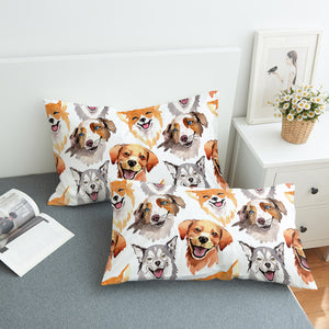 Laughing Puppies SWZT1655 Pillowcase