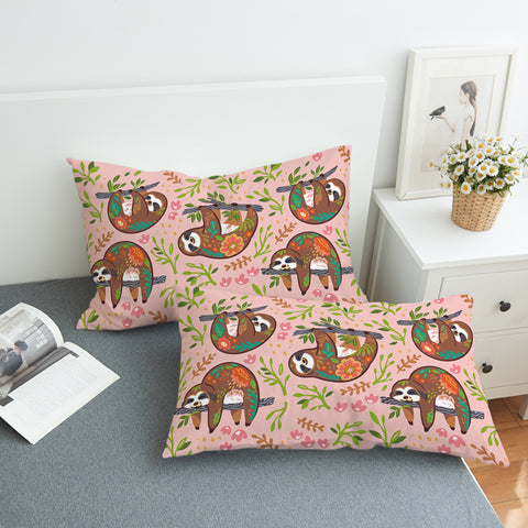 Image of Jungle Sloths SWZT1667 Pillowcase