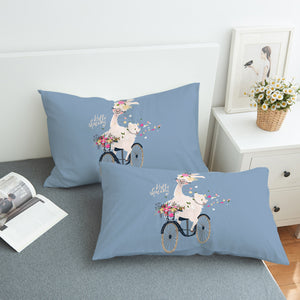 White Llama SWZT1677 Pillowcase