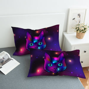 Space Cat SWZT1744 Pillowcase