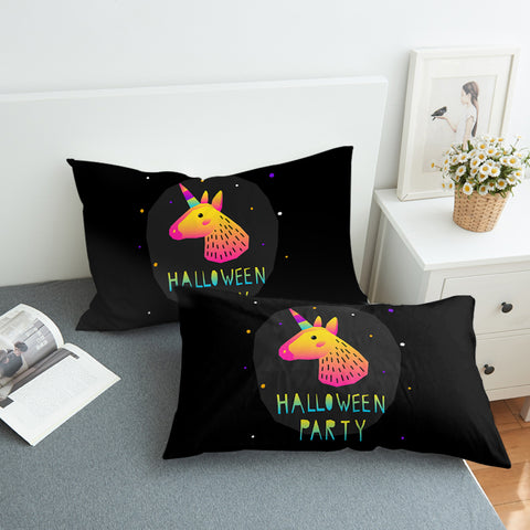 Image of Halloween Unicorn SWZT1753 Pillowcase