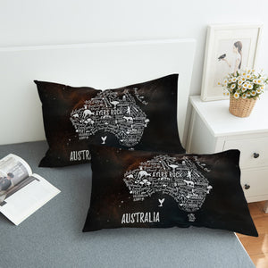 Australia SWZT1759 Pillowcase