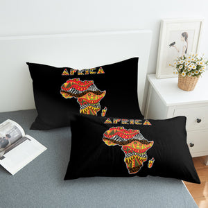 Africa Continent SWZT1824 Pillowcase