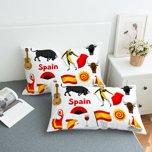 Spain Icons SWZT1831 Pillowcase