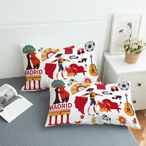 Madrid Icons SWZT1838 Pillowcase