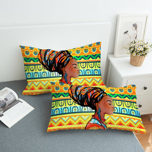 African Beauty SWZT1885 Pillowcase