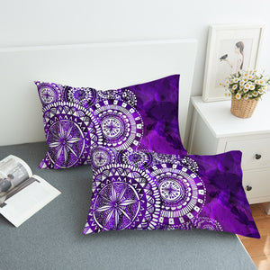 Purplish Mandala SWZT1887 Pillowcase