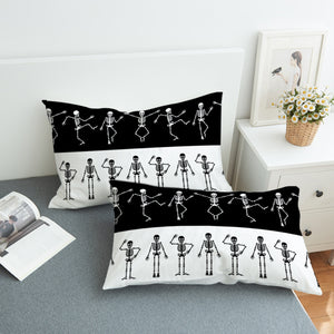 Skelly Poses SWZT1888 Pillowcase