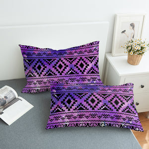 Purplish Decoration Pattern SWZT1992 Pillowcase