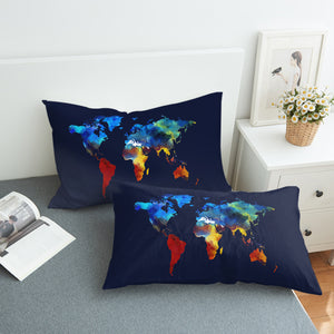 World Map SWZT1997 Pillowcase