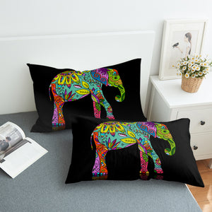 Stylized Elephant SWZT2014 Pillowcase