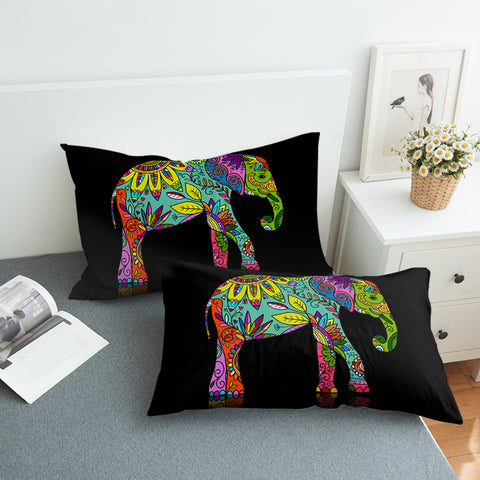 Image of Stylized Elephant SWZT2014 Pillowcase