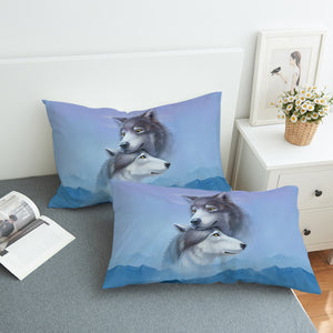 Wolf Couples SWZT2027 Pillowcase