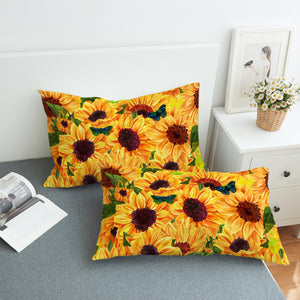 Sunflower Themed SWZT2034 Pillowcase